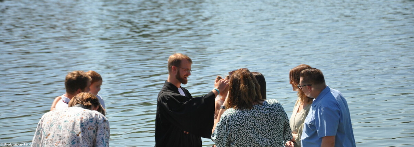 Taufe beim Bensheim-Tauffest