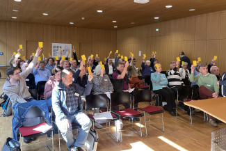 Probeabstimmung bei der Dekanatssynode