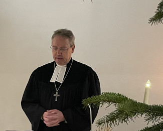 Dekan Jochen Wilde in der Stadtpfarrkirche