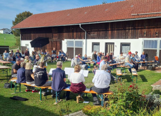 Erntedankegottesdienst im Freien