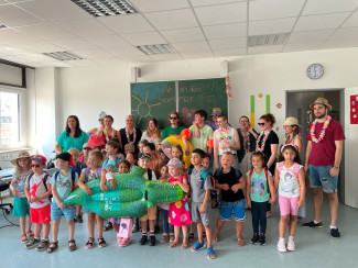 Gruppenbild Kindergartenkinder