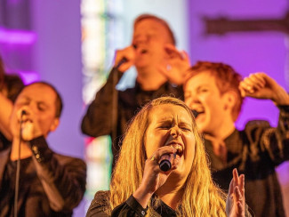 Gospelchor beim Singen