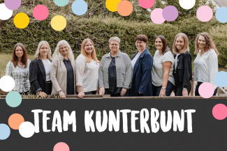 Das Team des Kindergartens Kunterbunt