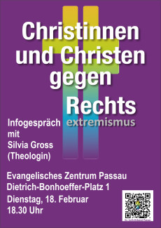 Plakat zu Infogespräch