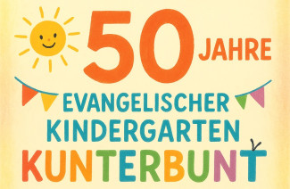 Plakat zum Jubiläum