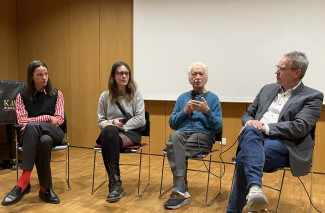 Diskussion im Evangelischen Zentrum