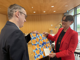 David Schäfer und Gabi Zahn