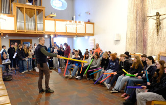 Die Boomwhacker-Gruppe
