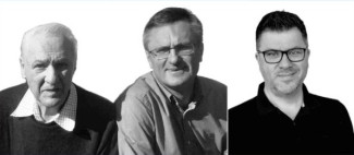 Drei Portraits nebeneinander, 