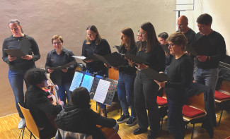 Der Chor Church five in der Christuskirche Grafenau