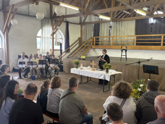 Gottesdienst in der Reithalle
