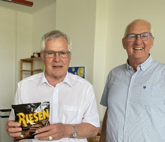 Karl Wißpeintner (li) und Regionalbischof Klaus Stiegler (re)