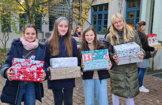 Weihnachten im Schuhkarton