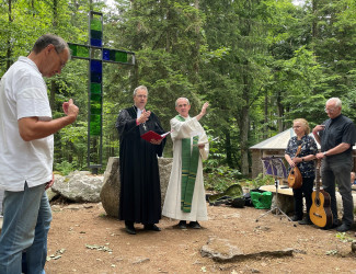 Segnung Naturkapelle