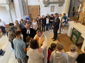 Segnung der Schulanfänger in der Marktkirche