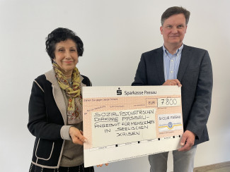 Spende für die Diakonie